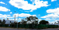 Terreno comercial en esquina en ciudad caucel