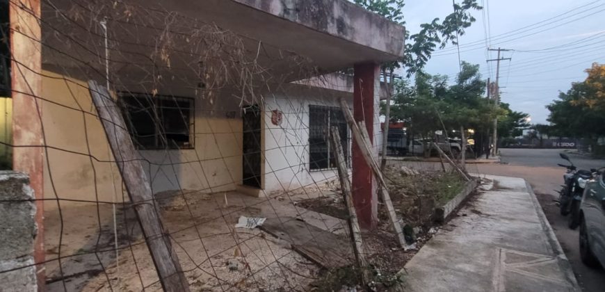 Terreno en venta en esquina en Col. Maya 405metros