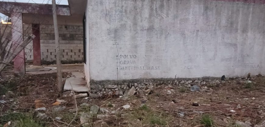 Terreno en venta en esquina en Col. Maya 405metros