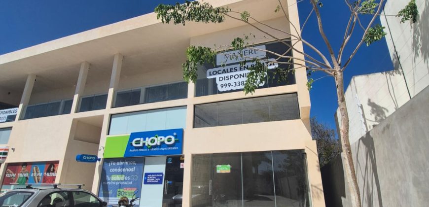 Local en Renta Plaza Manere Conkal. Planta Baja