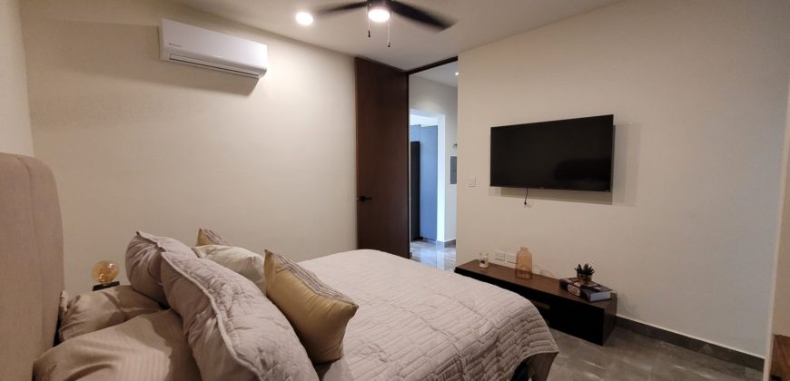 Departamento amueblado en Mérida, cerca de la Av. Garcia Lavin