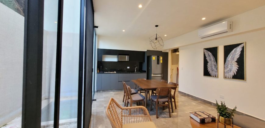 Departamento amueblado en Mérida, cerca de la Av. Garcia Lavin