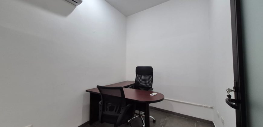 Oficina en renta equipada lista para ocupar en san antonio cinta